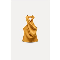 DRAPED STRETCH TOP