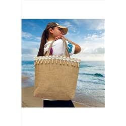 QUTBAG, Safari Jüt Otantik Plaj Çantası