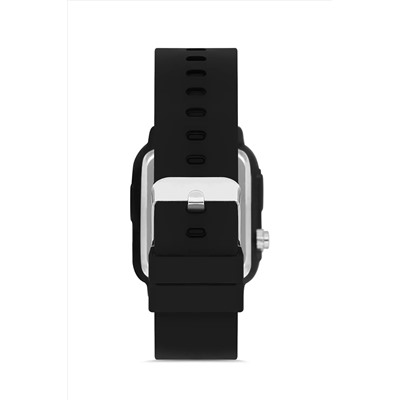 Aqua Di Polo 1987 Unisex Siyah Silikon Dijital Led Kol Saati APWR032101