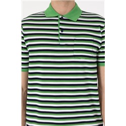 Erkek Regular Fit Polo Yaka Yeşil Tişört