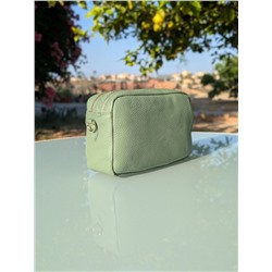 Итальянская сумка из натуральной кожи от AB.ZAPATOS Pelle 21-20 (370) MENTA
