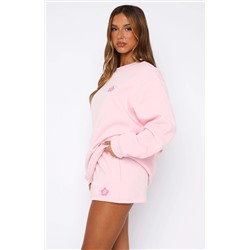 Keep Blooming Lounge Shorts Pink