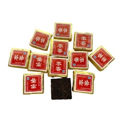 Шу Пуэр "Золотой квадратик", 8 лет, 5 г.