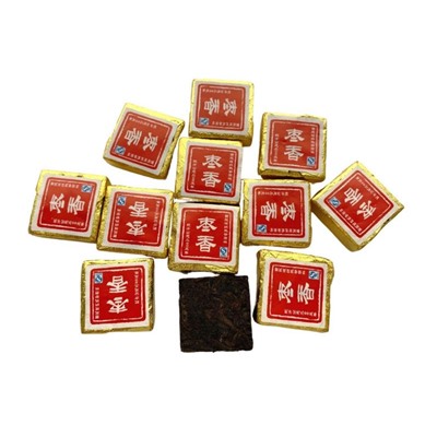 Шу Пуэр "Золотой квадратик", 8 лет, 5 г.