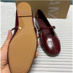 Осенние женские туфли с пряжкой ЗАР*А