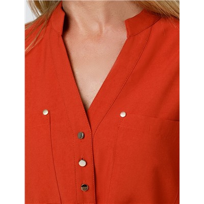 Платье-рубашка из плотного лиоцелла