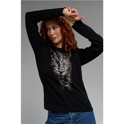 8513 Футболка с длинным рукавом женская