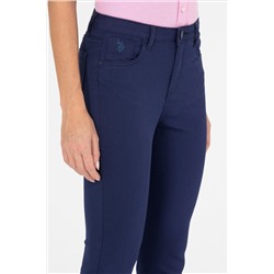 Kadın Lacivert Toothpick Fit Pantolon