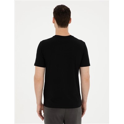 Siyah Slim Fit Tişört