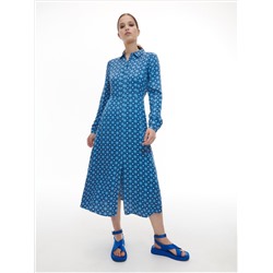 Hemdblusenkleid aus Viskose