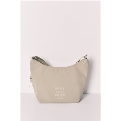 Bolsa térmica porta alimentos verde