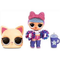 L.O.L. Surprise! All-Star B.B.s Sports Series 2 Cheer Team Sparkly Dolls with 8 Surprises (571780)
