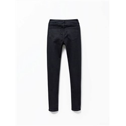 Abercrombie＆Fitc*h Осенние черные женские джинсы с высокой талией, узкие брюки-карандаш для женщин