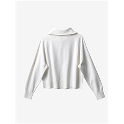 OYSH*O женский пуловер с высоким воротником на молнии, экспорт