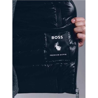 Мужская пуховая куртка-бомбер Bos*s, экспортный магазин