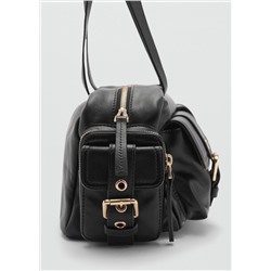 Bolso piel bolsillos