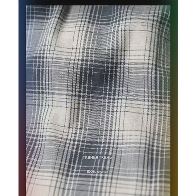 Мужская хлопковая рубашка  УНИКЛ*О