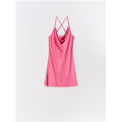 Minikleid in Lingerie-Optik