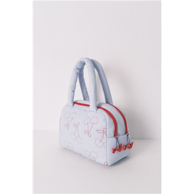 Neceser grande acolchado azul Mickey