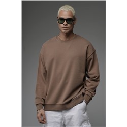 Свитшот светло коричневый