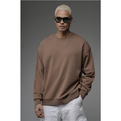 Свитшот светло коричневый