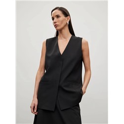 Жилет прямого кроя, GL076/almaza