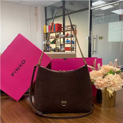 Сумка в замше  Pink*o