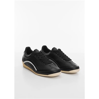 Deportivas piel cordones
