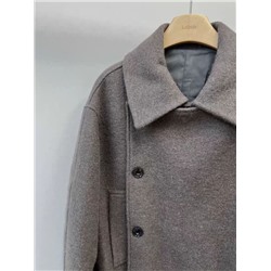 Шерстяное укороченное пальто  LEMAIR*E