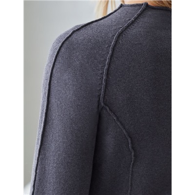 Джемпер тонкой вязки из хлопка с нейлоном