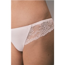 Braga clásica microfibra y encaje rosa