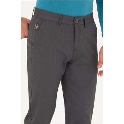 Erkek Antrasit Kanvas Pantolon