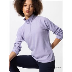 HEATTECH Fleece Stretch Half-Zip T-Shirt (Long Sleeve)