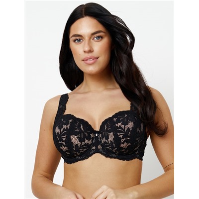 BELLA BLACK/BEIGE Бюст SUBTILLE