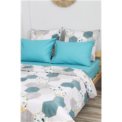 Пододеяльник поплин Соты