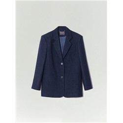 Укороченное пальто из шерсти, R142/titan