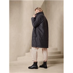 OVERSIZED KNIT COCOON COAT