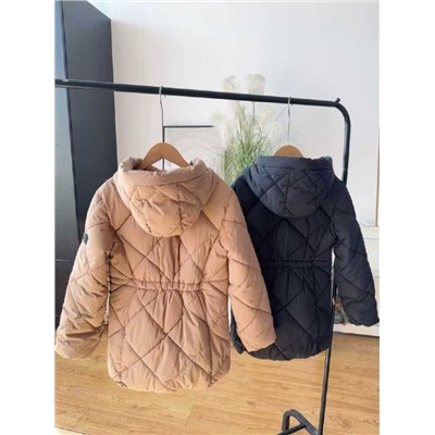 Теплая детская куртка средней длины, экспорт