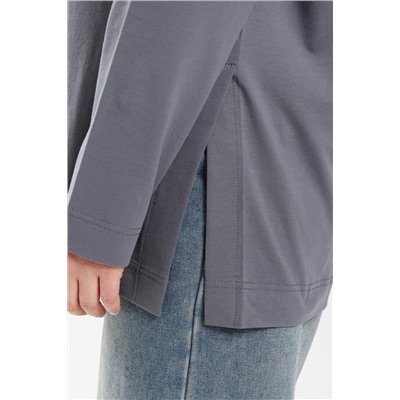 Лонгслив женский оверсайз 26014