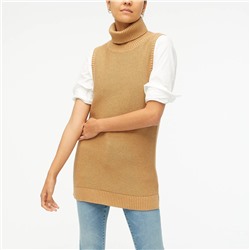 Turtleneck sweater tank