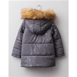 Зимняя теплая лыжная хлопковая куртка с принтом ВАКИК*И