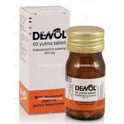 DENOL 300 mg 60 tablet (аналог ДЕ-НОЛ)