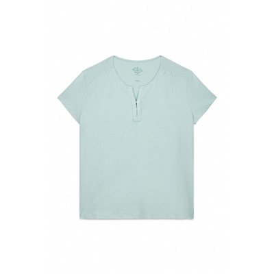 Camiseta manga corta 100% algodón verde
