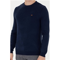 Erkek Lacivert Kazak