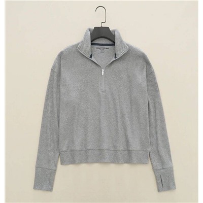 Женский пуловер с высоким горлом на молнии ТОММИ ХИЛФИГЕ*Р