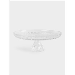 Блюдо на ножке, 31х12 см, стекло Р, Ocean