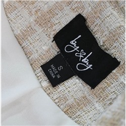 Женский текстурированный клетчатый жилет