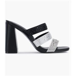 Rickie Rhinestone Slide Sandal (Women) KARL LAGERFELD