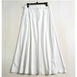 Женская юбка А-силуэта с ремнем  Материал: хлопок, лён