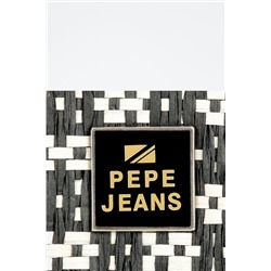 Cartera Lana Beige y negro